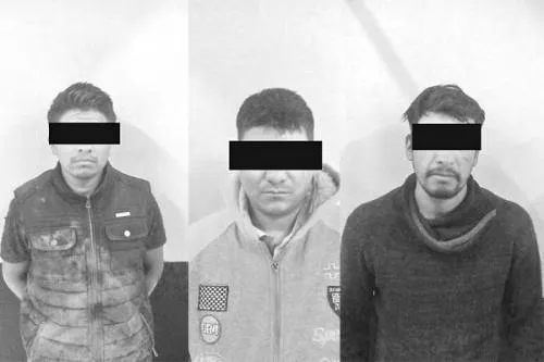 Detienen a tres huachicoleros en Coronango