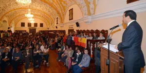 Rector BUAP da bienvenida a estudiantes nacionales y extranjeros