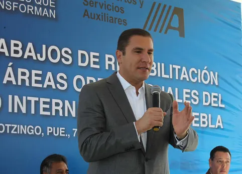 Inicia rehabilitación del Aeropuerto Internacional de Puebla