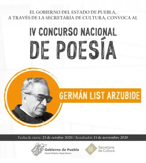 Convoca Secretaría de Cultura a concursos nacionales de poesía