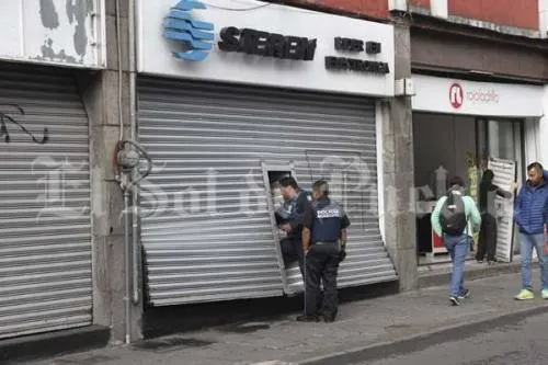 Robar una sucursal Steren en el Centro Histórico
