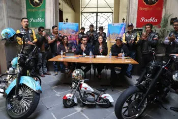 Comunas de Puebla y San Andrés anuncian la segunda edición del MotoRide Cholula 2023