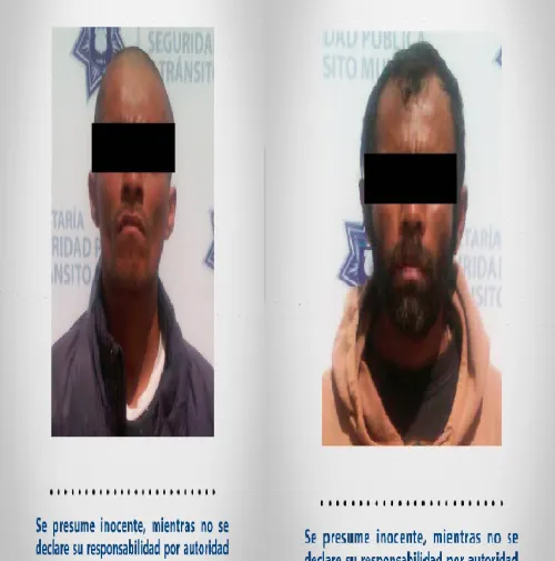 Detienen a dos personas por por intoxicarse en la vía pública en San Felipe Hueyotlipan