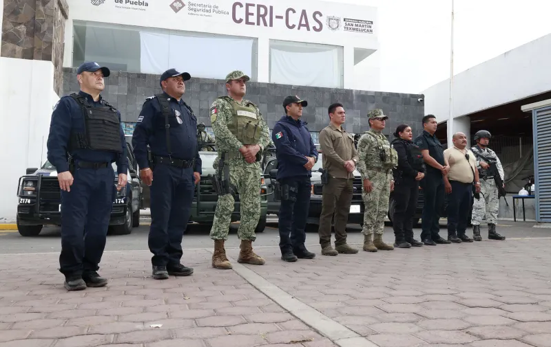 Texmelucan participó en operativo interestatal Puebla-Tlaxcala 2026