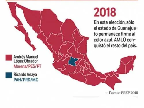 México se tiñe de guinda; Morena conquista congresos, gubernaturas y alcaldías