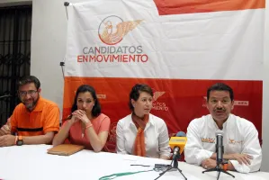 Candidatos por el Movimiento Ciudadano hacen trabajo sucio al PRI