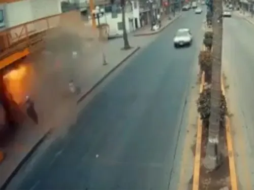 Así fue la explosión en un hotel de Tijuana que dejó 7 heridos