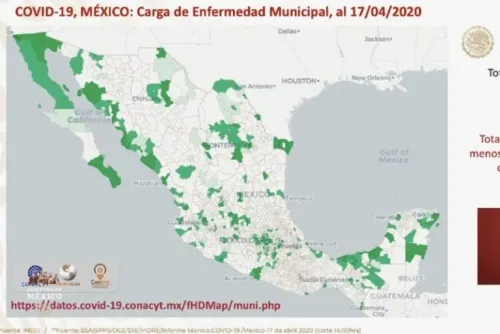 ¿Sabes cuántos casos de Covid-19 hay en tu municipio? Ssa da a conocer sitio web