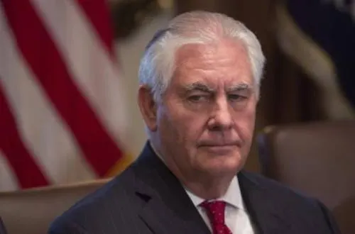 Rex Tillerson arriba a la Ciudad de México