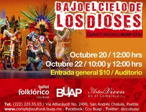 Presenta Ballet Folklórico de la BUAP-CCU una mirada poética al mundo maya