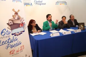 Presenta IMACP VI Festival de la Lectura y la Poesía