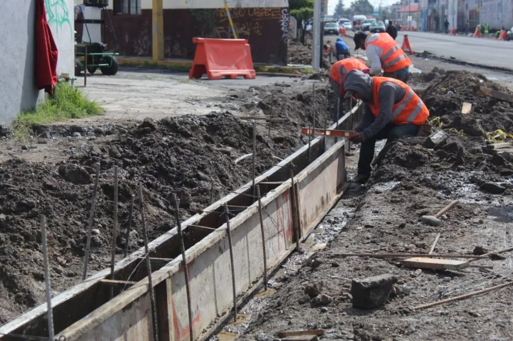 Inversión histórica de obra pública en la ciudad de Puebla 