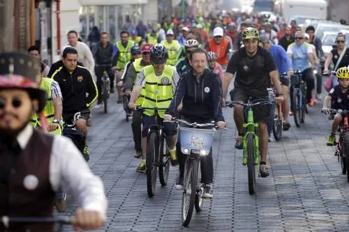 Ayuntamiento conmemora “200 Años de Creación de la Bicicleta” con una rodada
