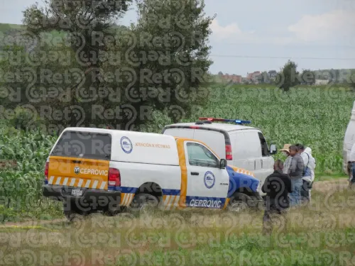 En San Pedro Cholula hallan calcinado el cadáver de un hombre