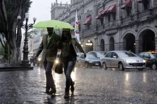 Se pronostican fuertes lluvias en territorio poblano por Frente Frío no. 24