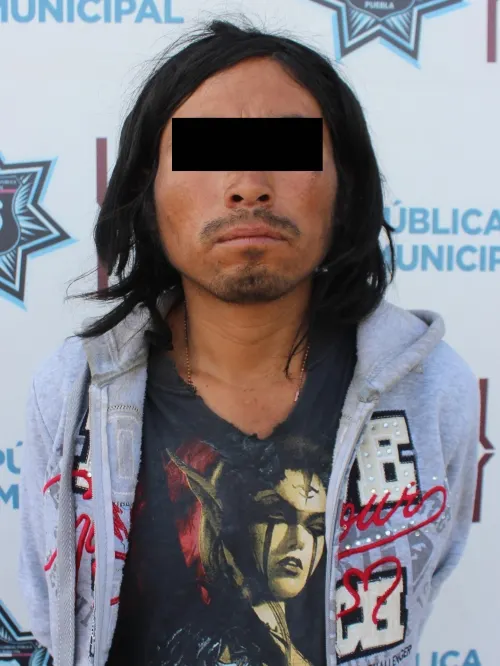 Ubicó y detuvo SSC de Puebla a probable homicida de varón al norte de la ciudad