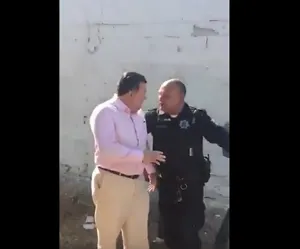 Video: Sujeto golpea a menor que agredió a su hija afuera de la escuela en Atizapán