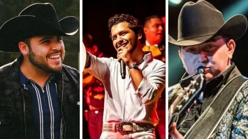 Conciertos y música en casa con Christian Nodal, Gerardo Ortiz y los Plebes del Rancho