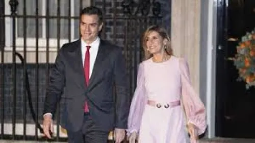 Esposa de presidente español da positivo para coronavirus