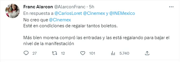 Reacciones en Twitter Carlos Loret