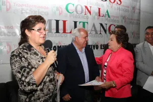 Reconoce PRI a sus mujeres por labor al partido