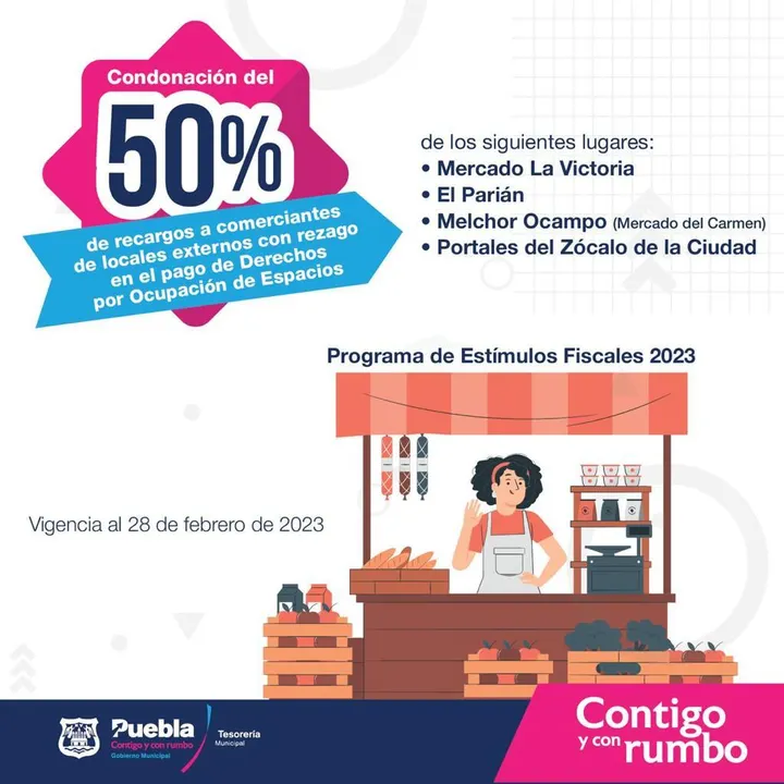 Ayuntamiento De Puebla Invita A Aprovechar Estimulos Fiscales 2023