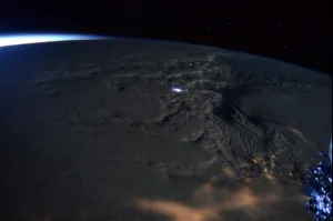 Así luce la gran tormenta de nieve desde el espacio