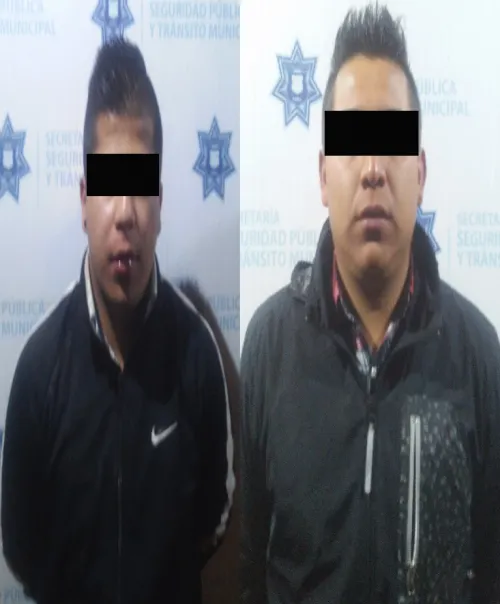 Detiene SSPTM a dos hombres por robo de autopartes en San Bartolo