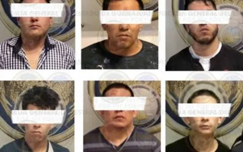 Detienen a seis presuntos integrantes del Cártel de Santa Rosa de Lima