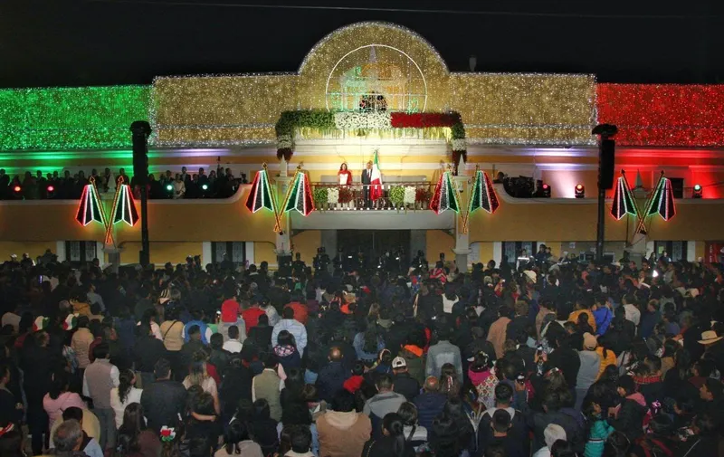 Encabeza Edmundo Tlatehui el grito de Independencia en San Andrés Cholula