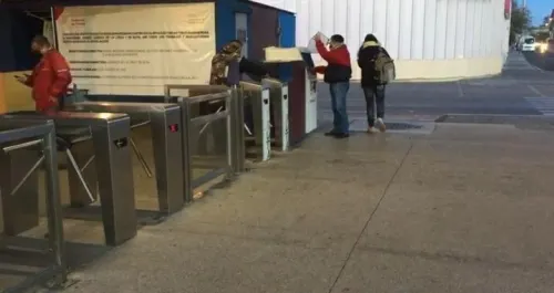 Por falla en el sistema de recarga en las líneas 1 y 2 de RUTA , se permite el acceso a usuarios