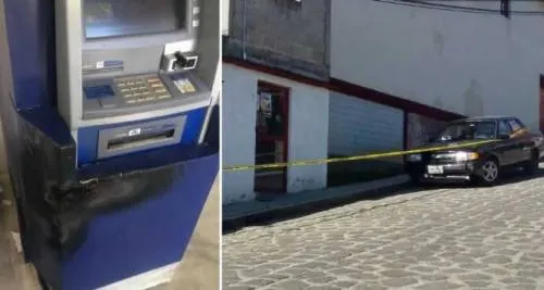 Intentan robar un cajero en Chignautla