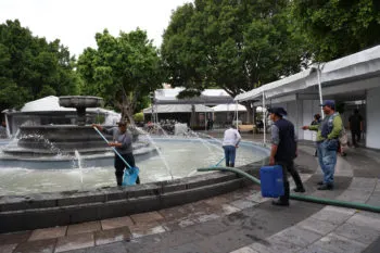 En dos semanas arranca rehabilitación integral de 34 fuentes en el Centro Histórico de Puebla
