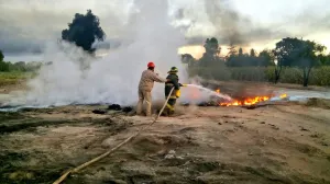 Incendio en toma de Quecholac, controlado: SGG