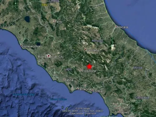 Sismo de 4.4 en centro de Italia sin daños ni víctimas