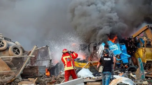 Van más de 50 muertos y al menos 2 mil 750 heridos por explosión en Beirut