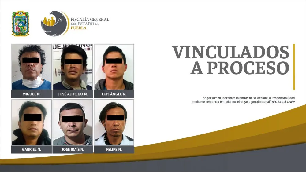 Seis hombres vinculados a proceso por violencia familiar
