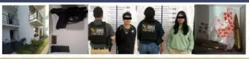 Cateo en la colonia Ex Hacienda Chapulco deja dos detenidos y decomiso de droga y armas