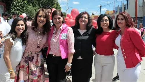 Reunión de mujeres priistas de Puebla y Huejotzingo