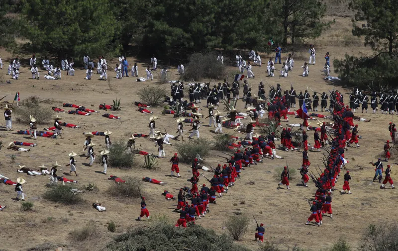 escenificación Batalla del 5 de Mayo
