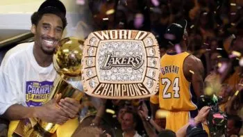 Anillo de campeón de Kobe Bryan rompe récord de venta en subasta