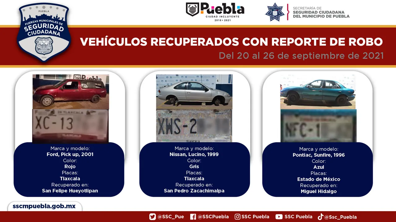 Foto: SSC de Puebla