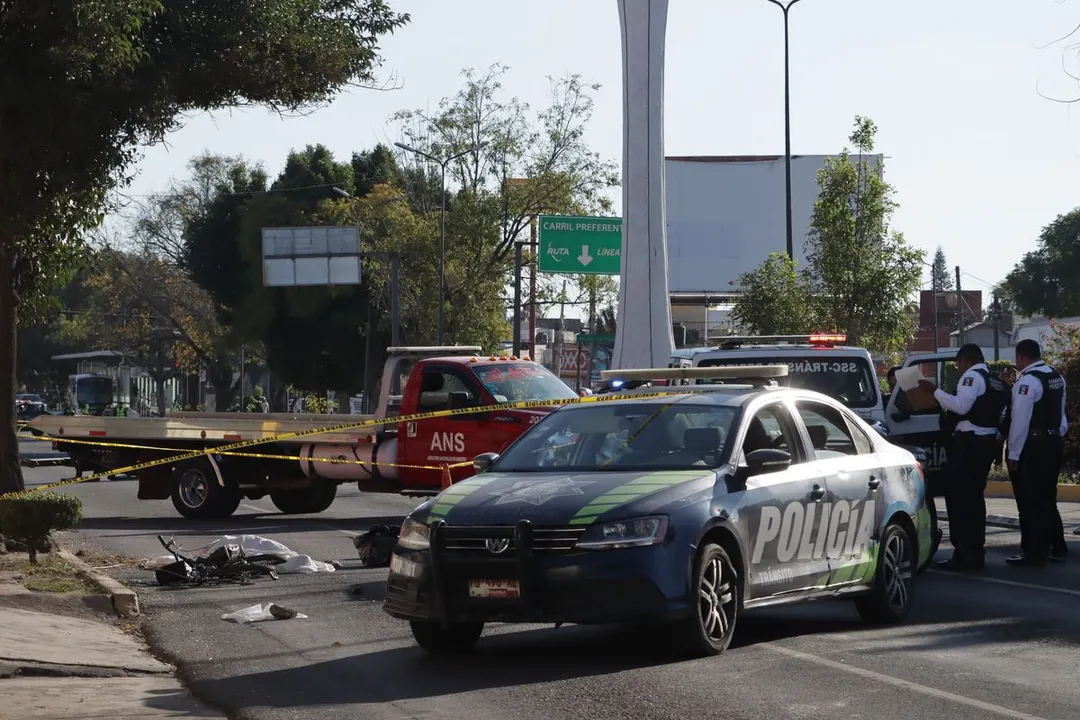 Ciclista Atropellado Bulevar 5 Mayo China Poblana