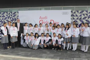 Pone Audi en marcha por primera vez en México Girls´ Day