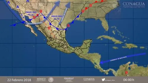 Lluvias afectarán a 19 estados del país