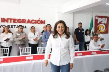 Asume Nadia Navarro dirigencia estatal del PSI; buscará reunión con Armenta
