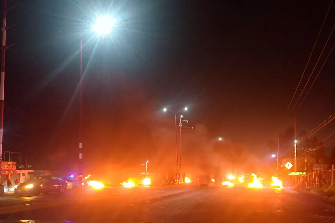 San Lucas Nextetelco Bloqueo Carretera Federal Mexico Puebla