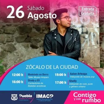 Puebla Capital presenta un fin de semana de varano, arte y cultura