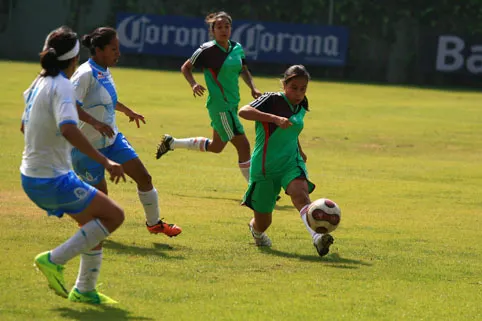 Franjitas se medirán el domingo en el CAR a la Selección Femenil Sub 20