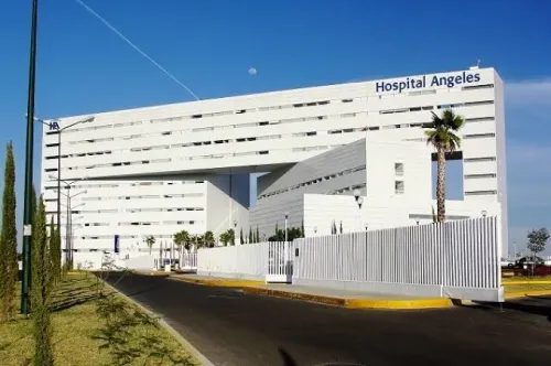 Área de Covid-19 del Hospital Ángeles Puebla, a su máxima capacidad